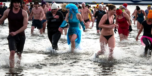 Elbe Swim 12 ianuarie 2014 Foto EPA EFE (arhiva)