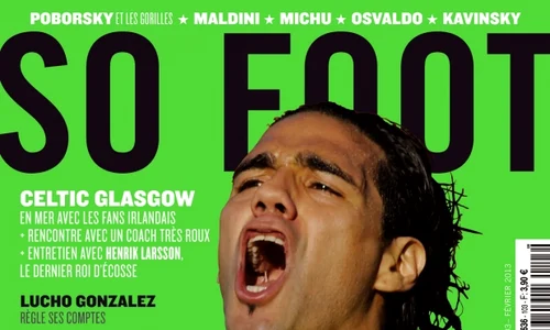 Coperta revistei So Foot, care conţine interviul cu Gigi Becali  jpeg