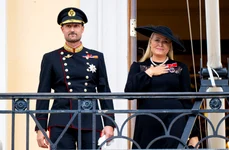 Regele Haakon și Regina Mette Marit, primul salut oficial, Profimedia (4) jpg