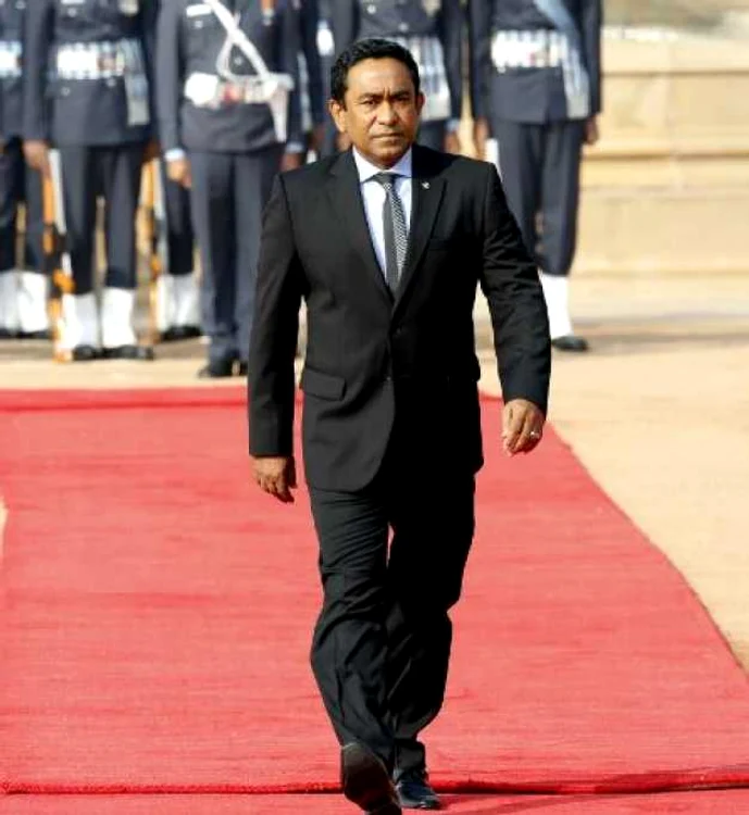 Presedintele maldivian Abdulla Yameen FOTO EPA