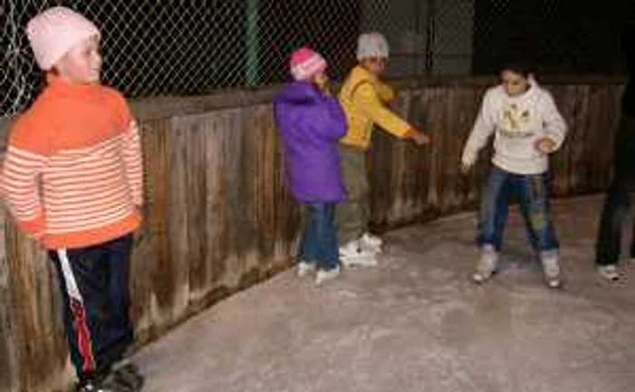 Patinoarul Olimpia va fi deschis şi de sărbători (foto-arhivă)