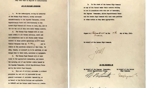 Ziua Victoriei în Europa: Germania nazistă capitulează în fața Aliaților jpeg