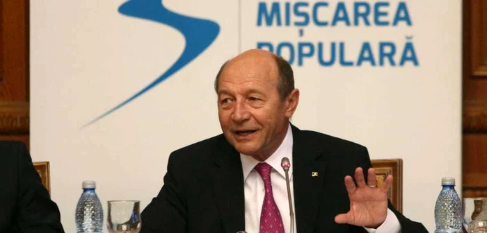 Traian Băsescu, liderul PMP FOTO Mediafax