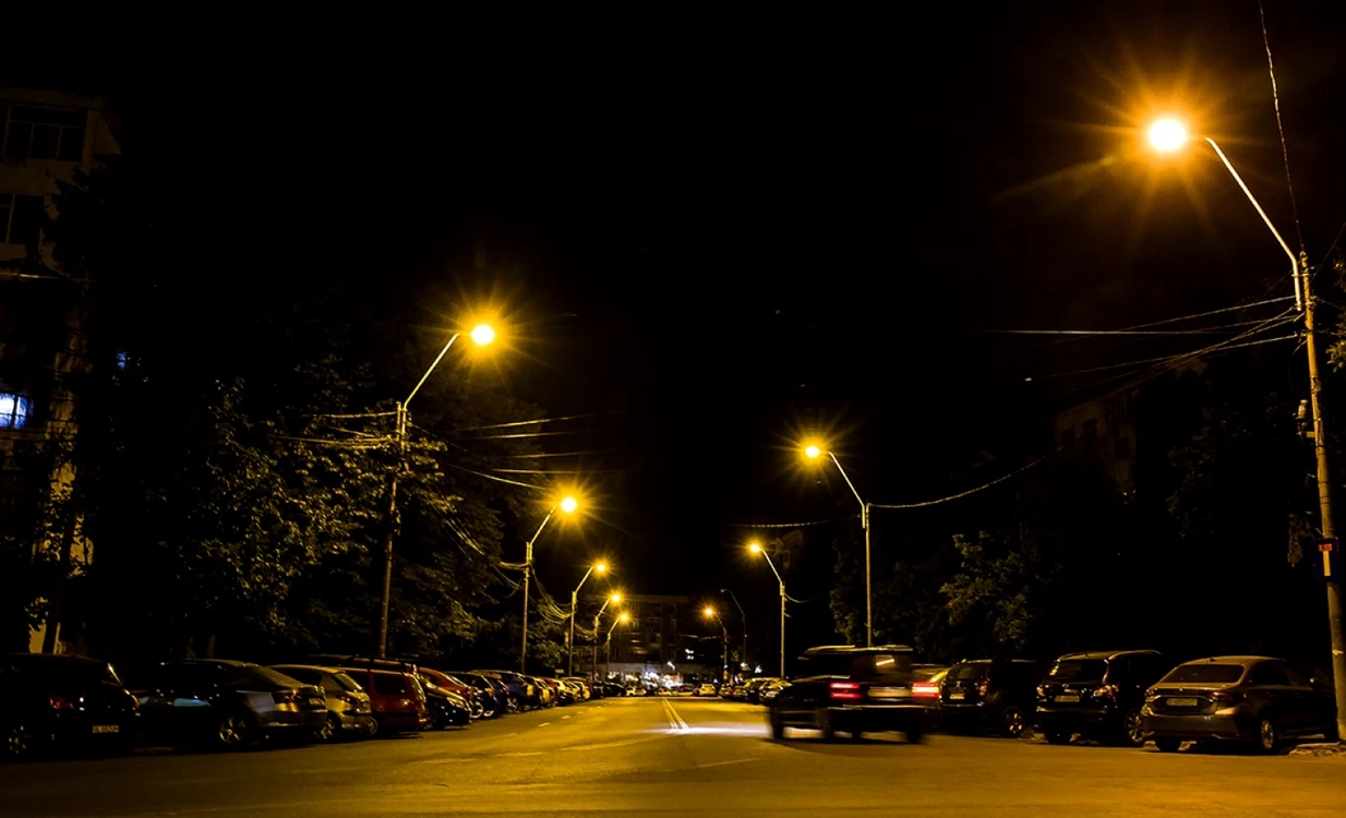 Iluminat LED pe străzile din Galaţi, sursa: Primăria Galaţi