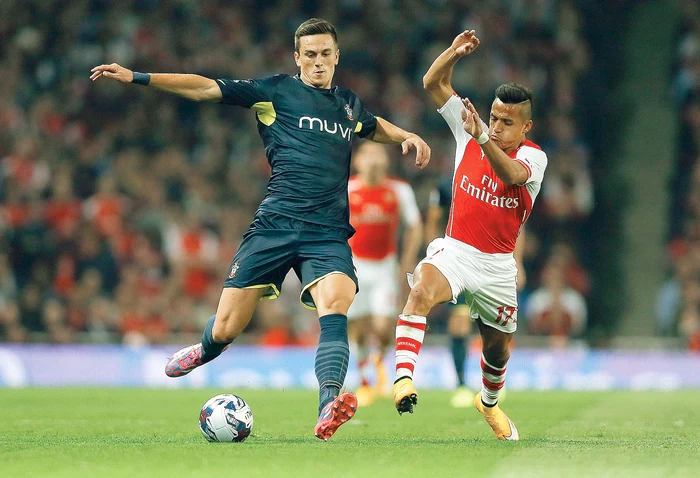 
    Gardoş joacă din  acest sezon în prima  ligă engleză, la  SouthamptonFoto: AP  