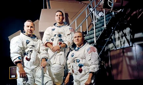 Membrii echipajului Apollo 8 FOTO: Wikipedia