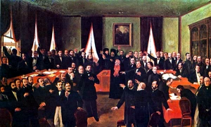 „Proclamarea Unirii”, pictură de Theodor Aman