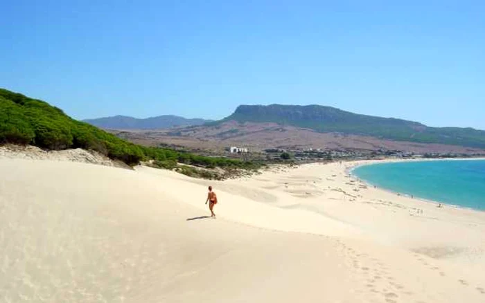 Cele mai frumoase plaje din Europa Playa de Bolonia Tarifa Spania