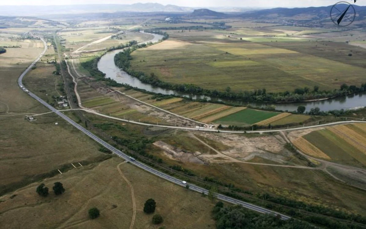 Zona unde au avut loc cercetările (foto: Muzeul Național Brukenthal)