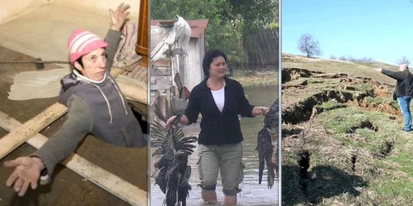 Izvoarele satul asupra căruia s-au abătut urgiile FOTOCOLAJ C Crângan