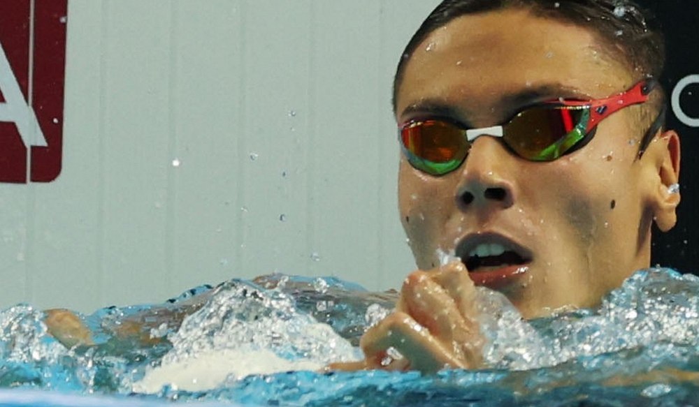 David Popovici, campion mondial în proba de 100 m liber