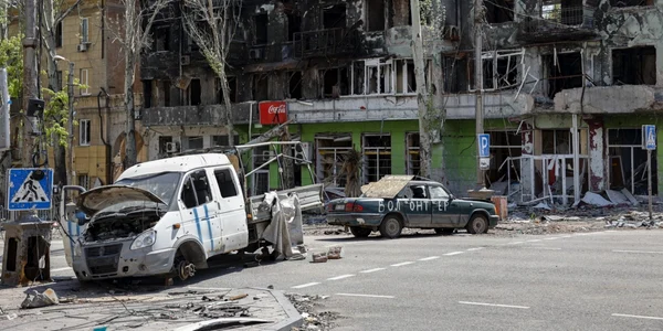 76 de zile de război Ucraina - Rusia Mariupol. FOTO EPA-EFE