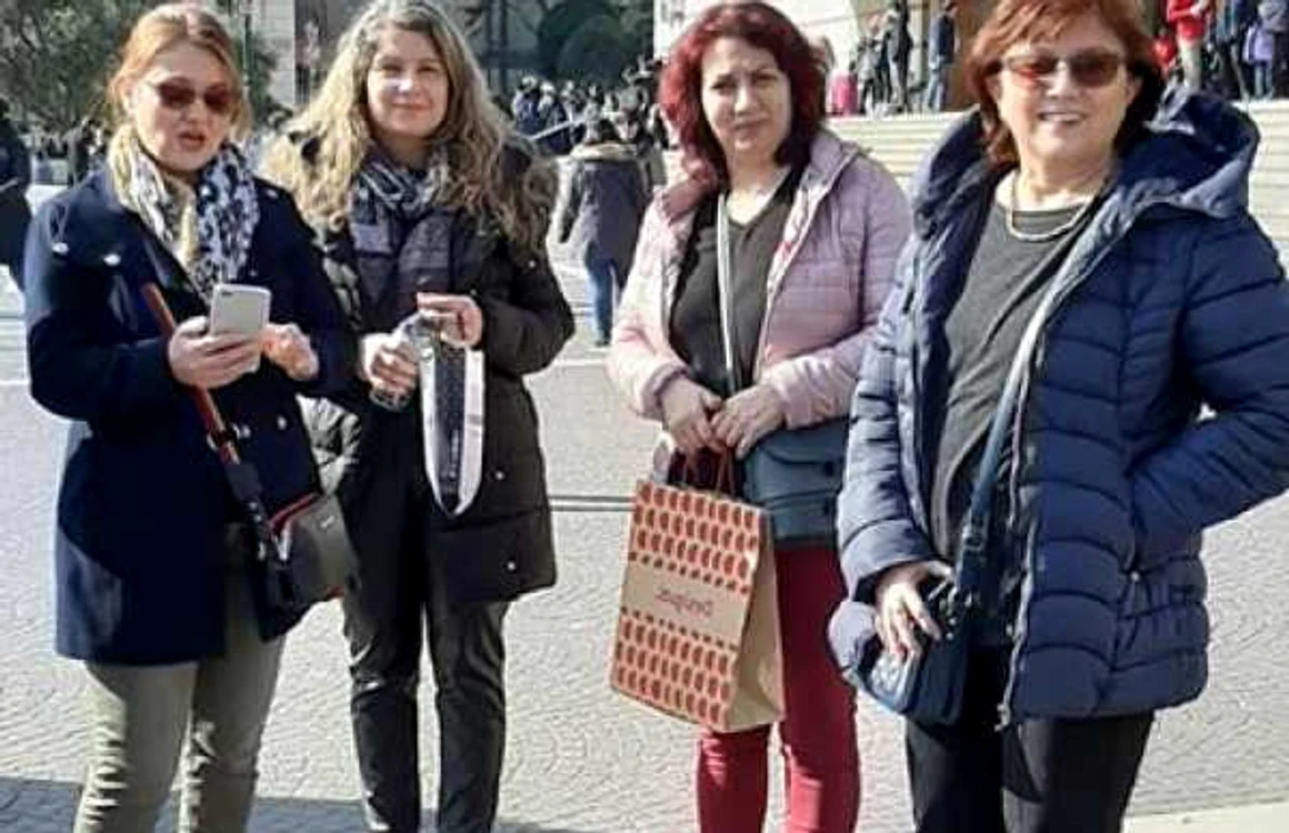 Profesoare din Corabia care s-au aflat, timp de câteva zile, la Veneţia FOTO: Facebook