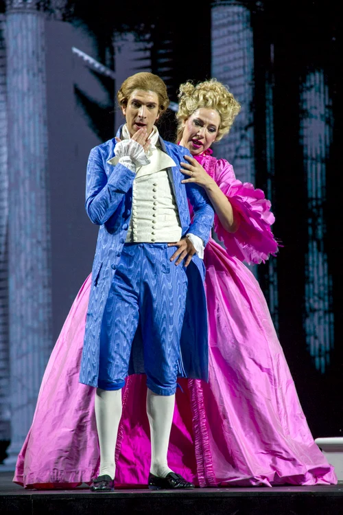 Nicola Farnesi și Alessandra Di Giorgio. Foto Andrei Grigore/Opera Națională București