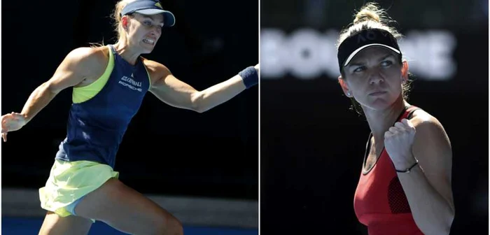 Simona Halep şi Angelique Kerber