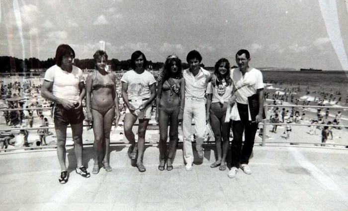 
    Concursurile de Miss aveau loc chiar pe plajă FOTO Arhivă personală Andrei Partoş  clickpentrufemei.ro  