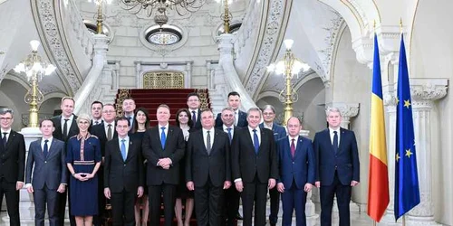 Ceremonia de învestire a Guvernului Orban la Palatul Cotroceni FOTO Presidency.ro