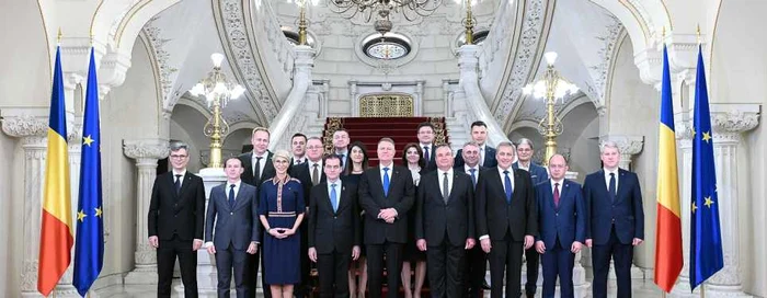 Ceremonia de învestire a Guvernului Orban la Palatul Cotroceni FOTO Presidency.ro