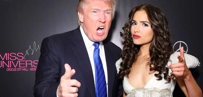 Donald Trump şi Miss Universe 2012, Olivia Culpo, la Miss Universe 2013 Foto: Guliver/GettyImages