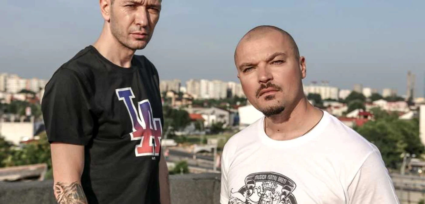 Tudor Sişu şi Puya, pe numele real Dragoş Gărdescu, formează La Familia FOTO Facebook La Familia