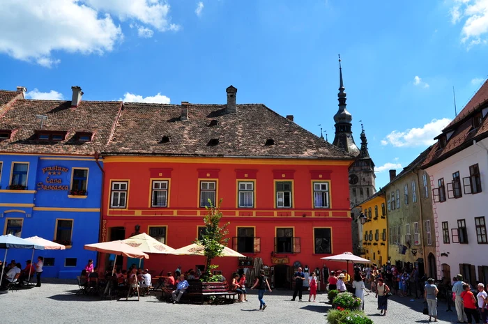 Centrul orașului Sighișoara FOTO UNESCO/ Silvan Rehfeld