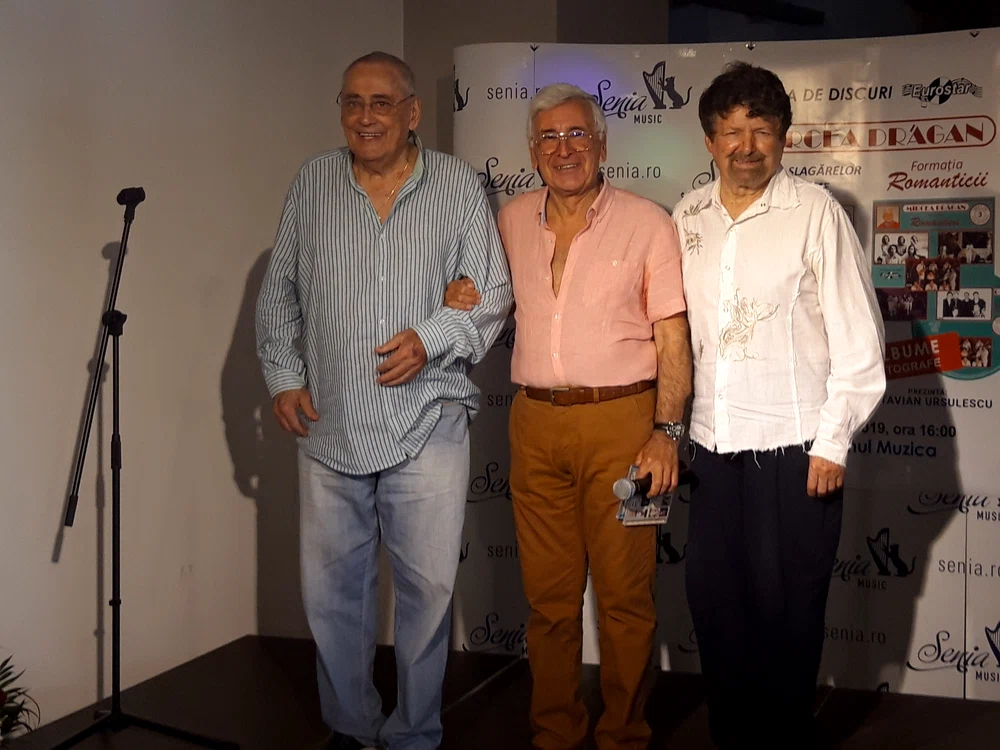Compozitorii Horia Moculescu, Mircea Drăgan și Zsolt Kerestely