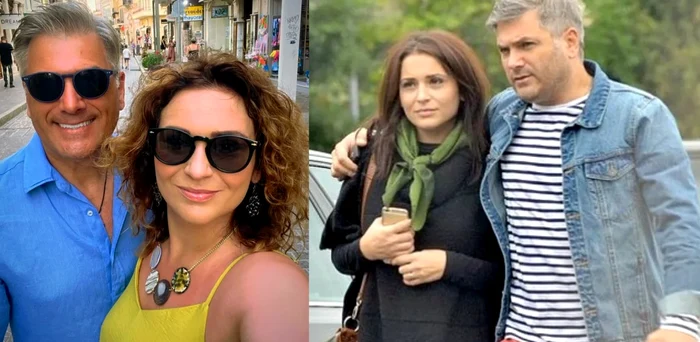 Diferența de vârstă dintre Mircea Radu și soția lui, Raluca / foto: colaj Facebook/arhiva Click!