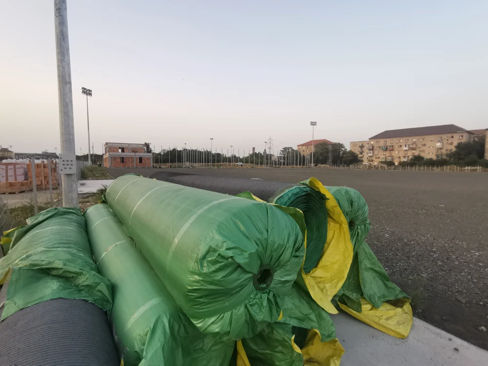 Se lucrează la noua bază sportivă din Timișoara finanțată de CNI FOTO Ștefan Both 