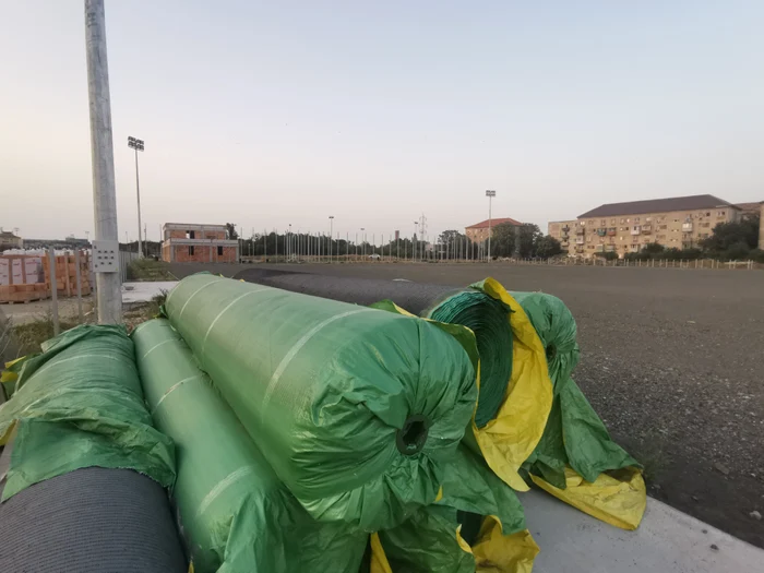 Se lucrează la noua bază sportivă din Timișoara finanțată de CNI FOTO Ștefan Both 