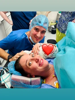 Ilona Brezoianu a născut un băiețel. FOTO: Instagram