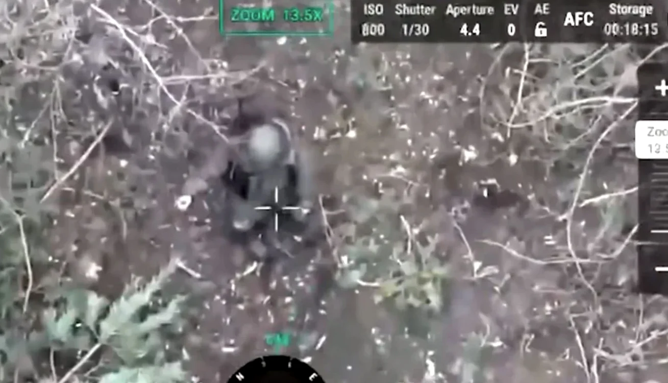 Soldatul rus a fost ucis de grenada aruncată de operatorul dronei
