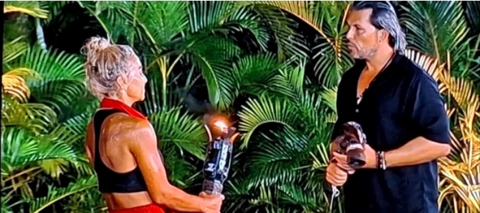 Larisa Uță a părăsit Survivor foto: captură Antena 1