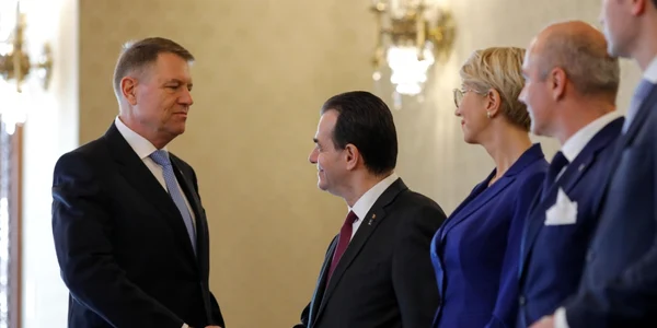 Consultări partide politice Cotroceni - PNL - Klaus Iohannis - Ludovic Orban - Raluca Turcan - Rareş Bogdan / FOTO Inquam Photos / George Călin / 26 feb 2020