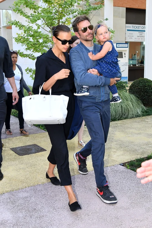 Bradley Cooper and Irina Shayk arrives in Venice for the Venice Film Festival jpeg