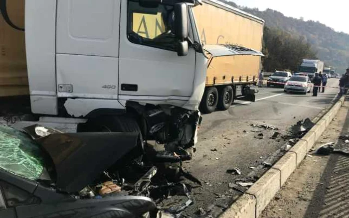 Locul unde a avut loc accidentul
