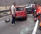 Coliziune în zona viaductului Cârligul Mic pe DN7 pe Valea Oltului cu patru victime Foto ISU Vâlcea jpeg