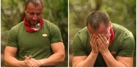 Marian Godină, momente emoționante la Survivor România 2026. Polițistul a izbucnit în lacrimi gândindu-se la familie. FOTO: captură video Antena 1