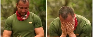 Marian Godină, momente emoționante la Survivor România 2026. Polițistul a izbucnit în lacrimi gândindu-se la familie. FOTO: captură video Antena 1
