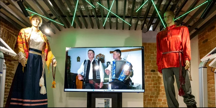 Parte a muzeului multimedia FOTO Primăria Botoșani