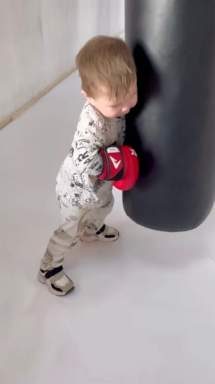 Micuțul se antrenează des (Foto: Profimedia)