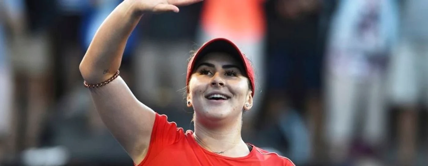 Tenis BIANCA ANDREESCU tânăra canadiancă cu rădăcini româneşti în Vaideeni - Vâlcea Foto teniscanada com