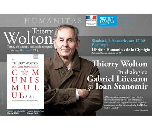 Thierry Wolton în dialog cu Gabriel Liiceanu și Ioan Stanomir jpeg