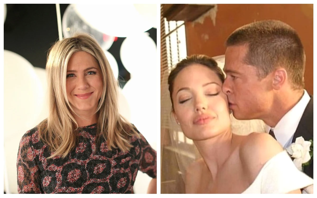 
    Jennifer, Brad și Angelina  