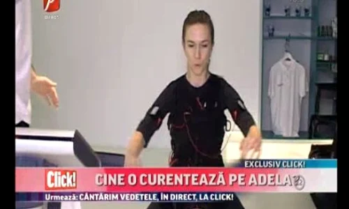 Adela a încercat noul costum de fitness jpeg