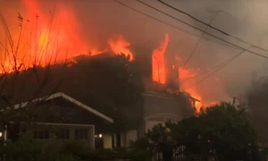incendiu Los Angeles, captura video jpg