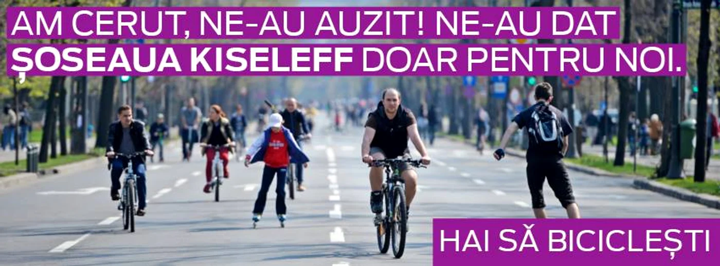 
    Sunteţi invitaţi la plimbare la şosea  