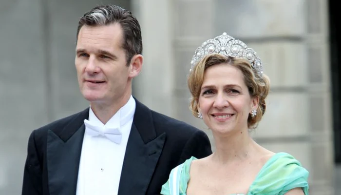 Infanta Cristina de Burbon şi soţul său, Inaki Urdangarin. Foto: Profimedia
