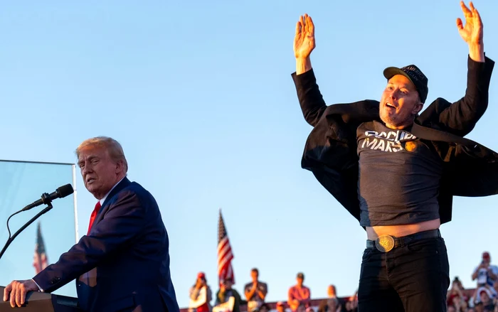 Musk este un tip grozav dar nu va fi președinte, susține Trump FOTO @aldrin12354 / X