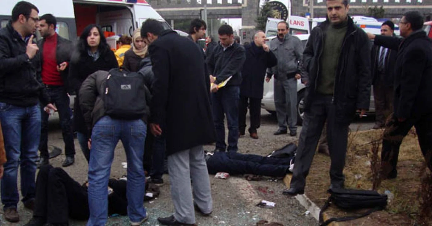Cumplitul accident a avut loc în zona  Diyarbakır Foto: Zaman