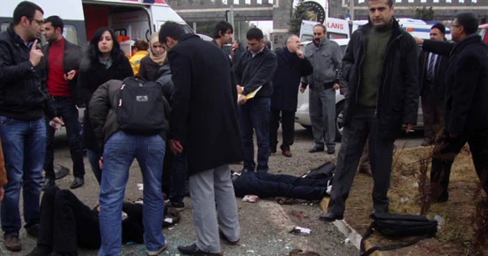 Cumplitul accident a avut loc în zona Diyarbakır Foto: Zaman